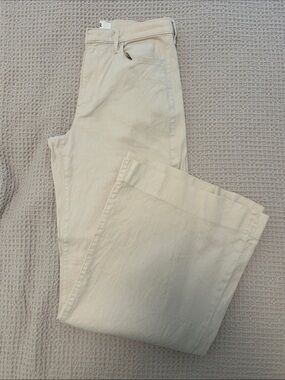 Banana Republic Wide-leg Jeans | Cream